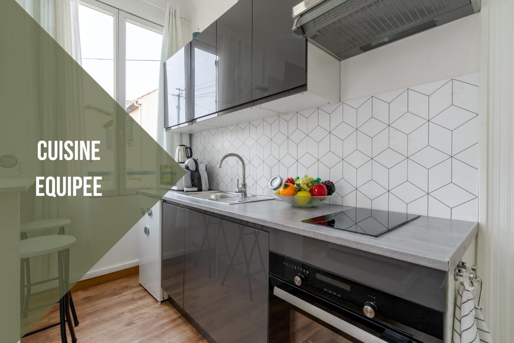 Cocon Douillet, Proche Gare, Wifi Apartman Drancy Kültér fotó