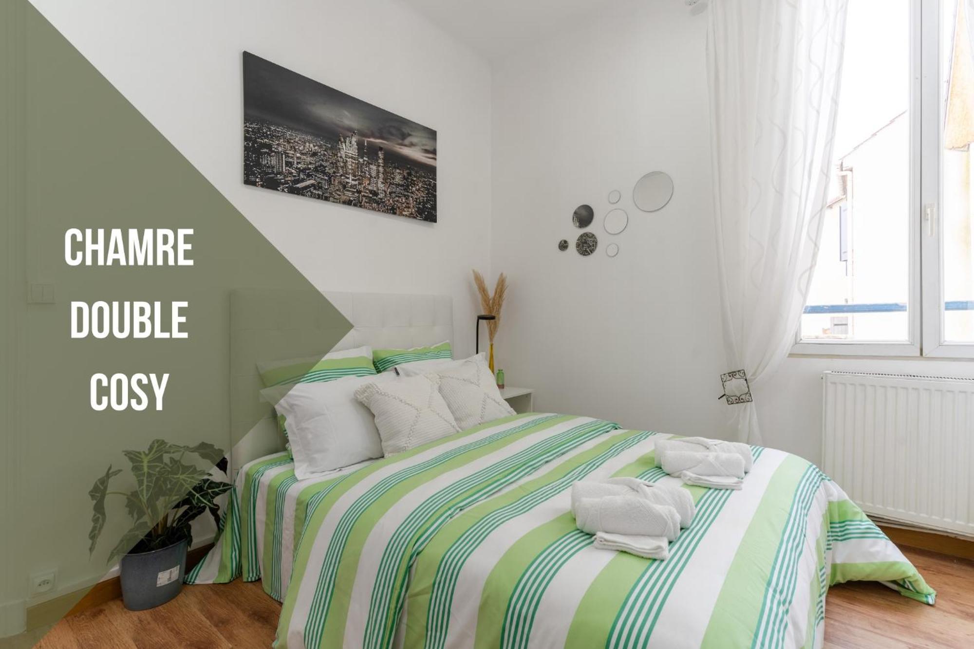 Cocon Douillet, Proche Gare, Wifi Apartman Drancy Kültér fotó