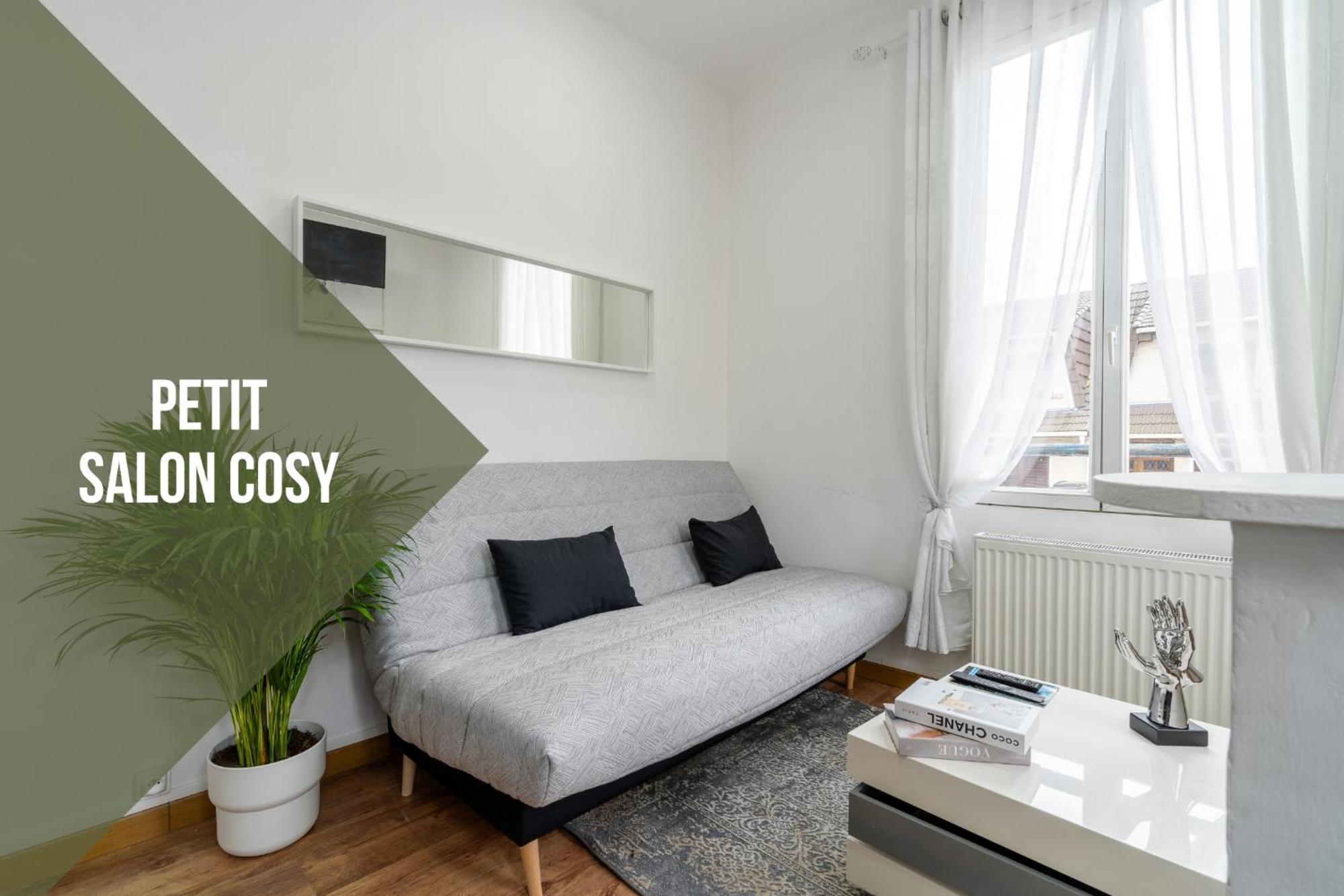 Cocon Douillet, Proche Gare, Wifi Apartman Drancy Kültér fotó